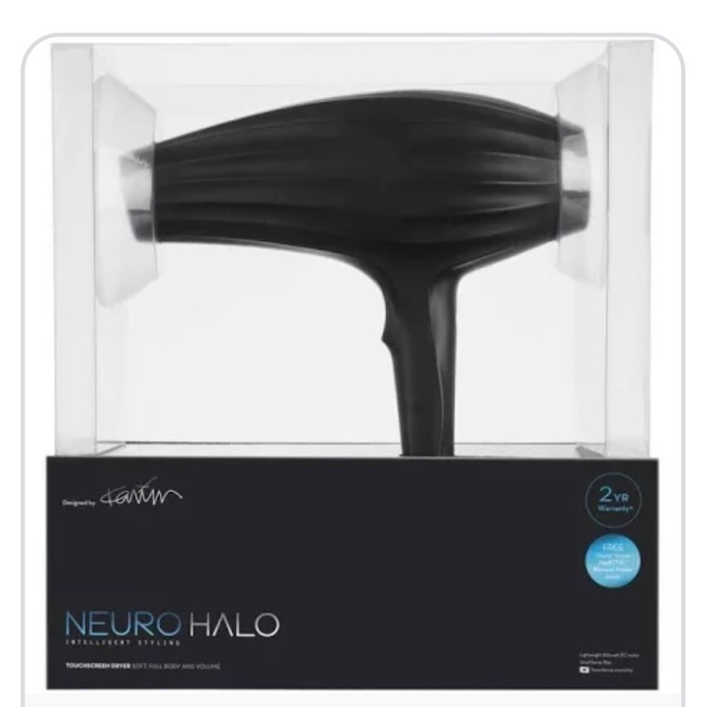 Paul Mitchell Neuro Halo tourmaline hair dryer, new, personalized settings